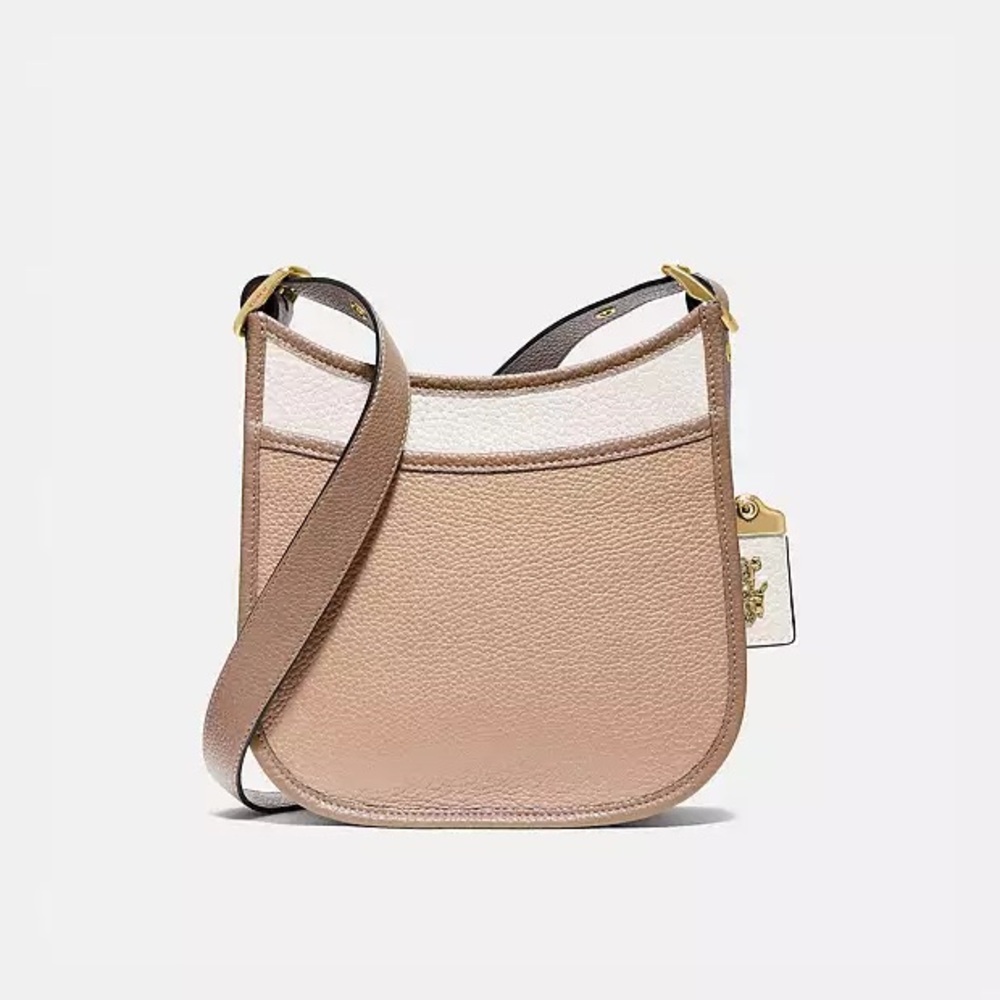 New Coach Emery Crossbody 21 In Colorblock Chalk Multi - Picture 9 of 12